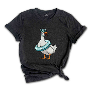 Swimming Duck Shirt, Cute Duck Shirt, Animal Lover Shirt, Duck Lover Shirt, Nature Lover Gift, Cute Animal Shirt, Duck Shirt, Goose Shirt