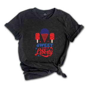 Sweet Land Of Liberty Shirt, Honor Day Tees, Patriotic Shirt, American Honor Day Shirt, Libery Shirt, Freedom Shirt