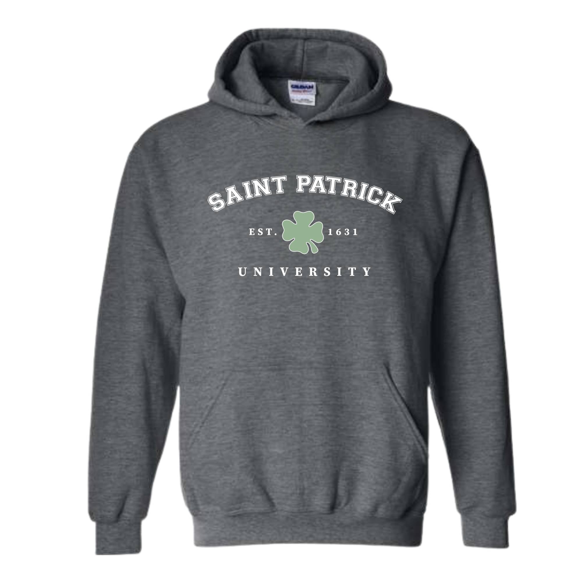 Saint Patrick University Sweatshirt, St. Patrick's Day Carnival, Saint Patrick's Sweatshirt, St Patrick's Holiday