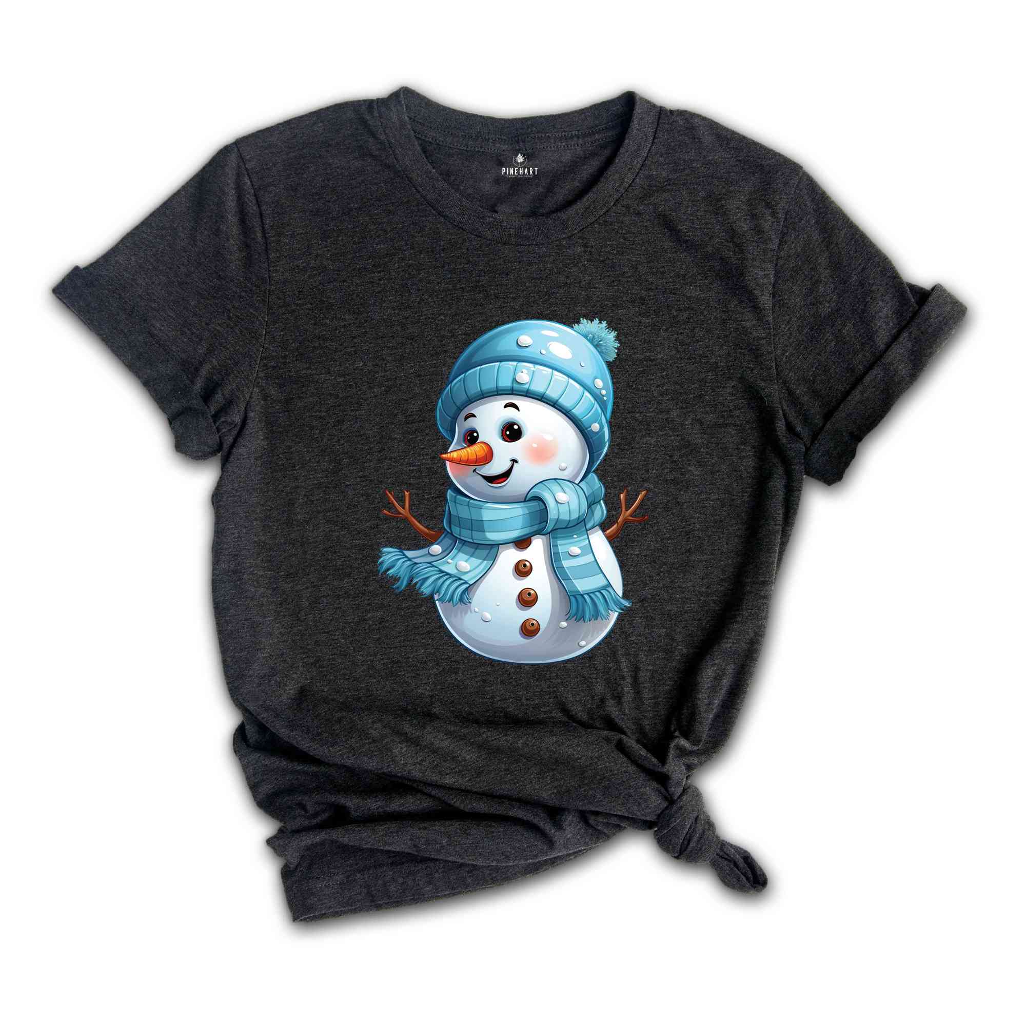 Christmas Snowman Shirt, Cute Snowman Shirt, Christmas Shirt, Cute Winter Shirt, Christmas Gift, New Years Shirt, Holiday Shirt, Snowman Tee