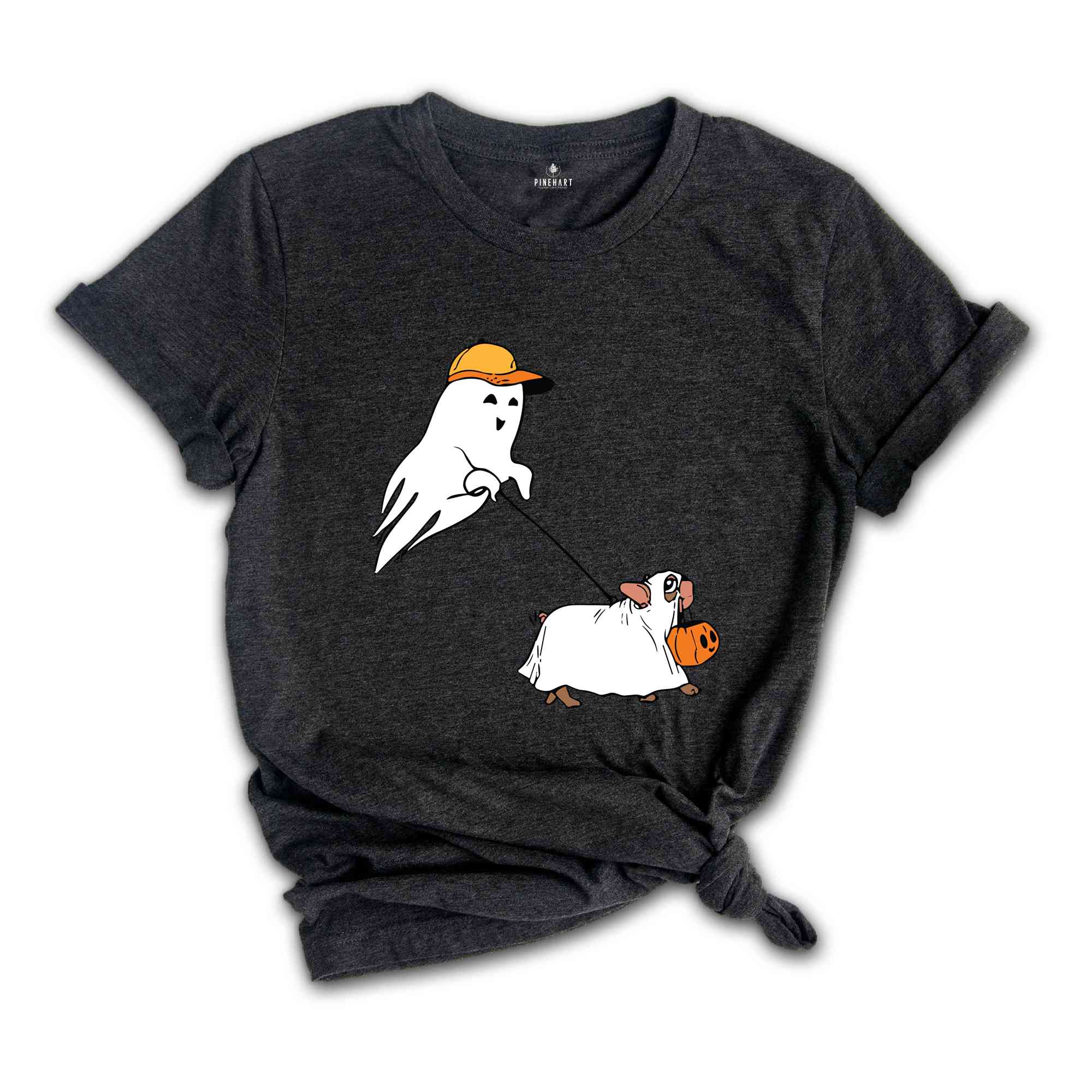 Ghost With Puppy Halloween Shirt, Ghost Halloween Shirt, Puppy Halloween Shirt, Halloween Shirt, Dog Shirt, Ghost Shirt, Funny Halloween Tee