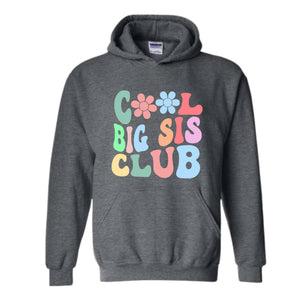 Cool Big Sister Sweatshirt, Sister Gift, Big Sister Sweatshirt, Big Sis Sweatshirt, Cute Sweater, Big Sister Hoodie