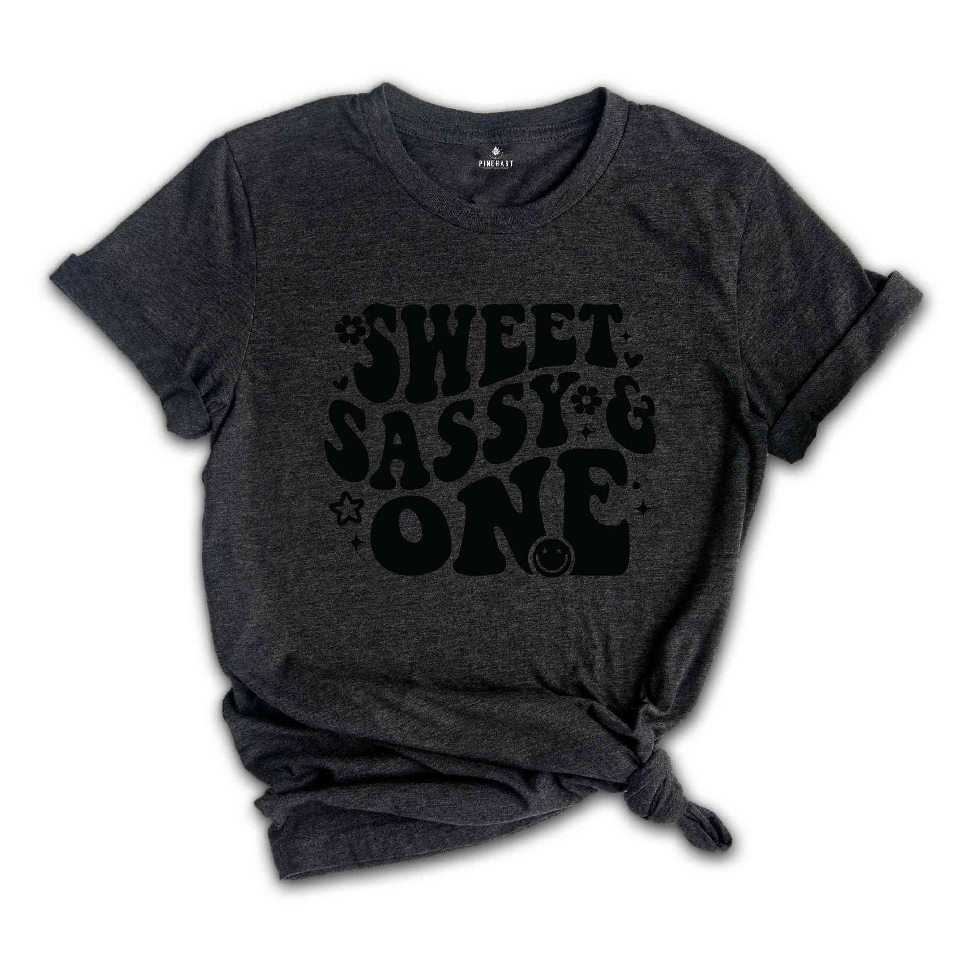 Sweet Sassy One Shirt, Birthday Girl Shirt, Cute Birthday Shirt, Tie Dye Shirt, Birthday Party Shirt Girl, Birthday Gift, Kids Tshirt