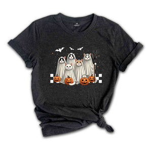 Halloween Ghost Cats Shirt, Halloween Cat Shirt, Ghost Cat Shirt, Cat Mama Shirt, Cat Lover Gift, Spooky Season Shirt, Ghost Shirt