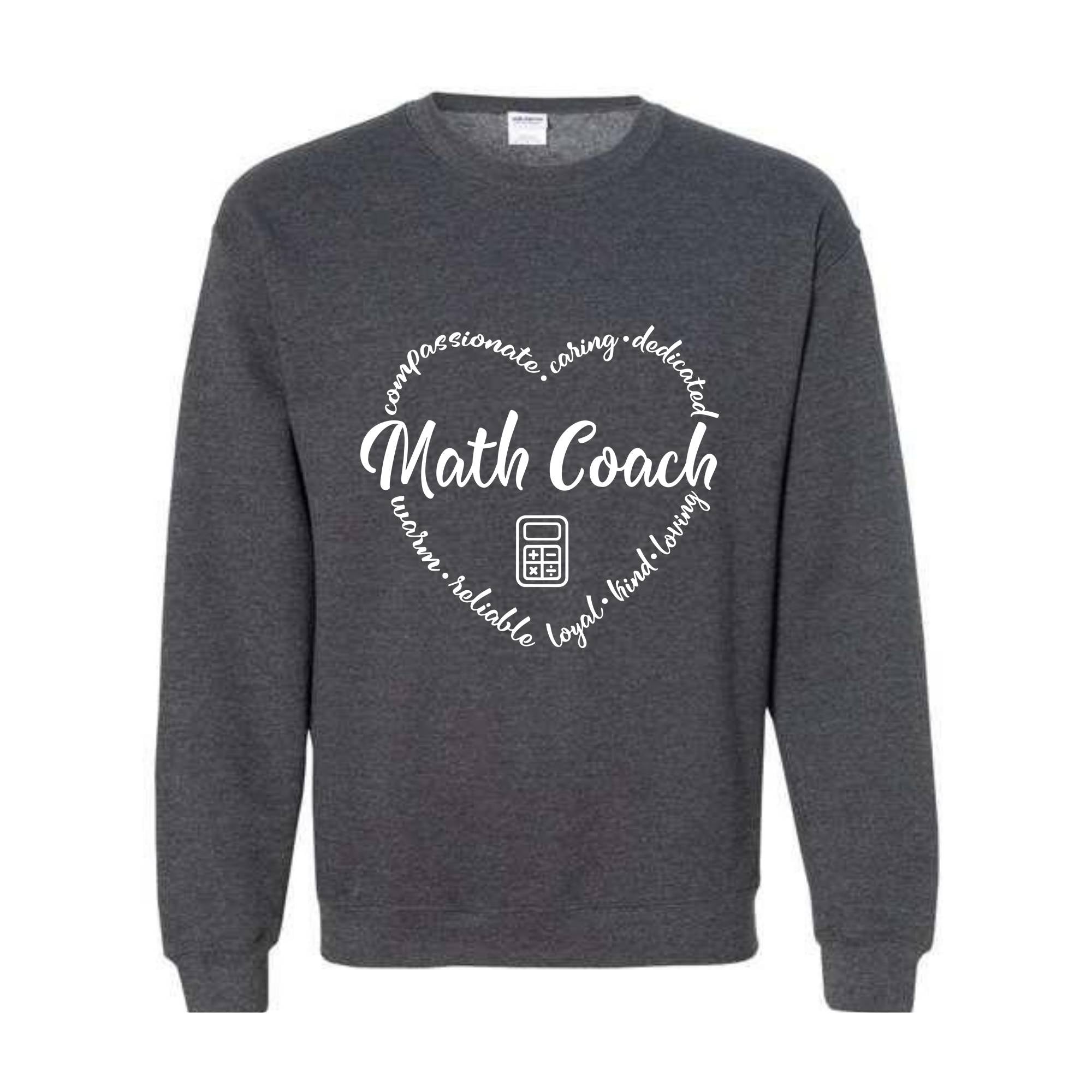 Math Coach Sweatshirt, Instructional Coach, Instructional Math Coach, Math Teacher Tee, Math Coach Tee