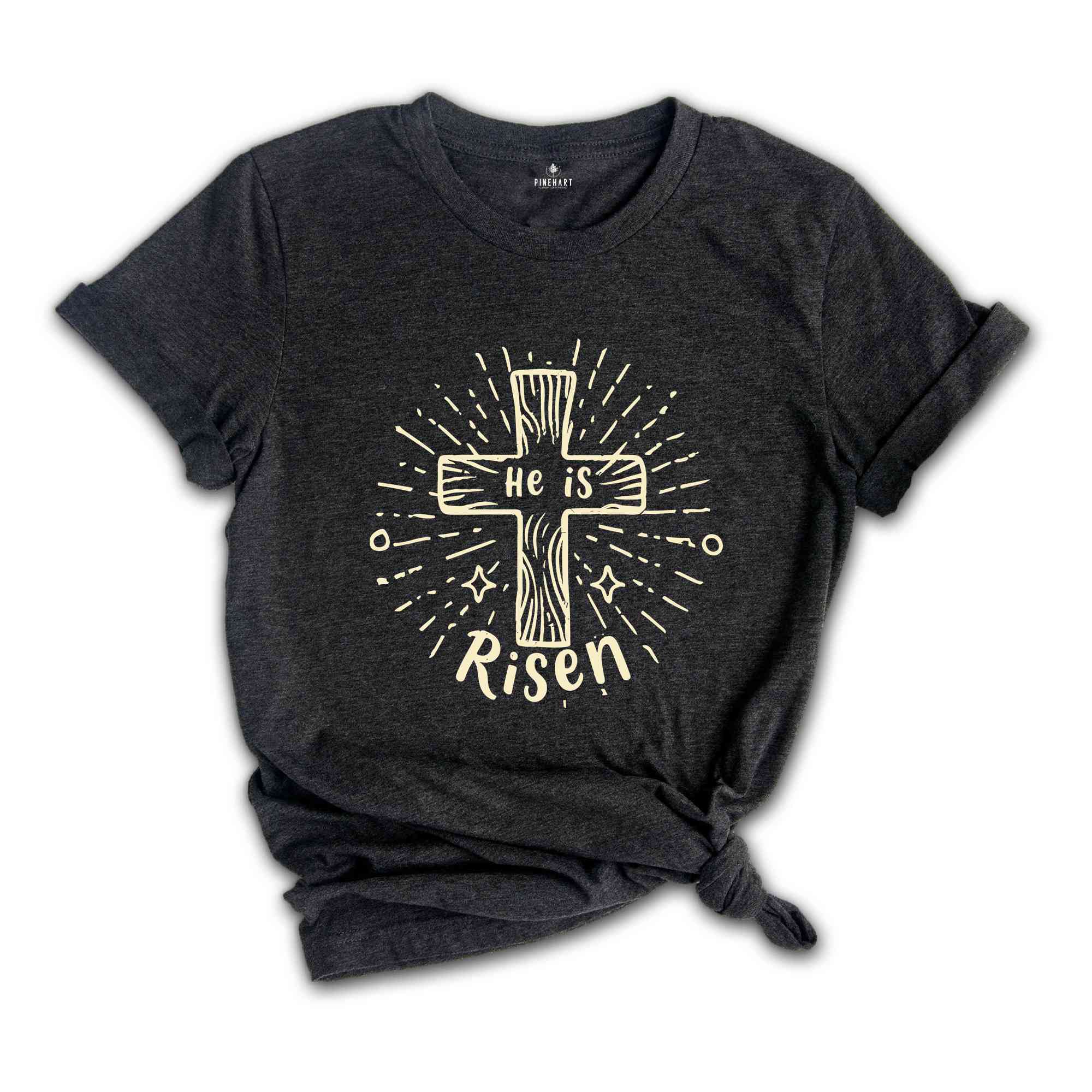 He Is Risen Shirt,Risen Easter Shirt,Christian Easter Outfit,Bible Verse Shirt ,Gift For Christian ,Jesus Shirt ,Christian Apparel