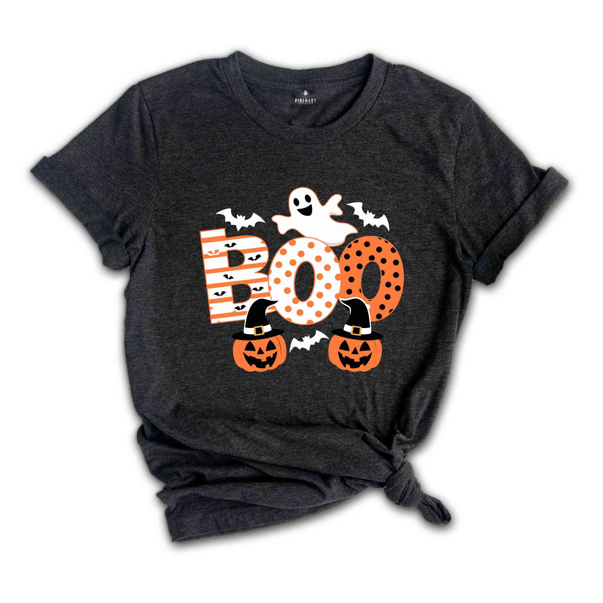 Boo Halloween Shirt, Ghost Halloween Shirt, Halloween Shirt, Trick Or Treat Shirt, Spooky Vibes Shirt, Pumpkin Shirt