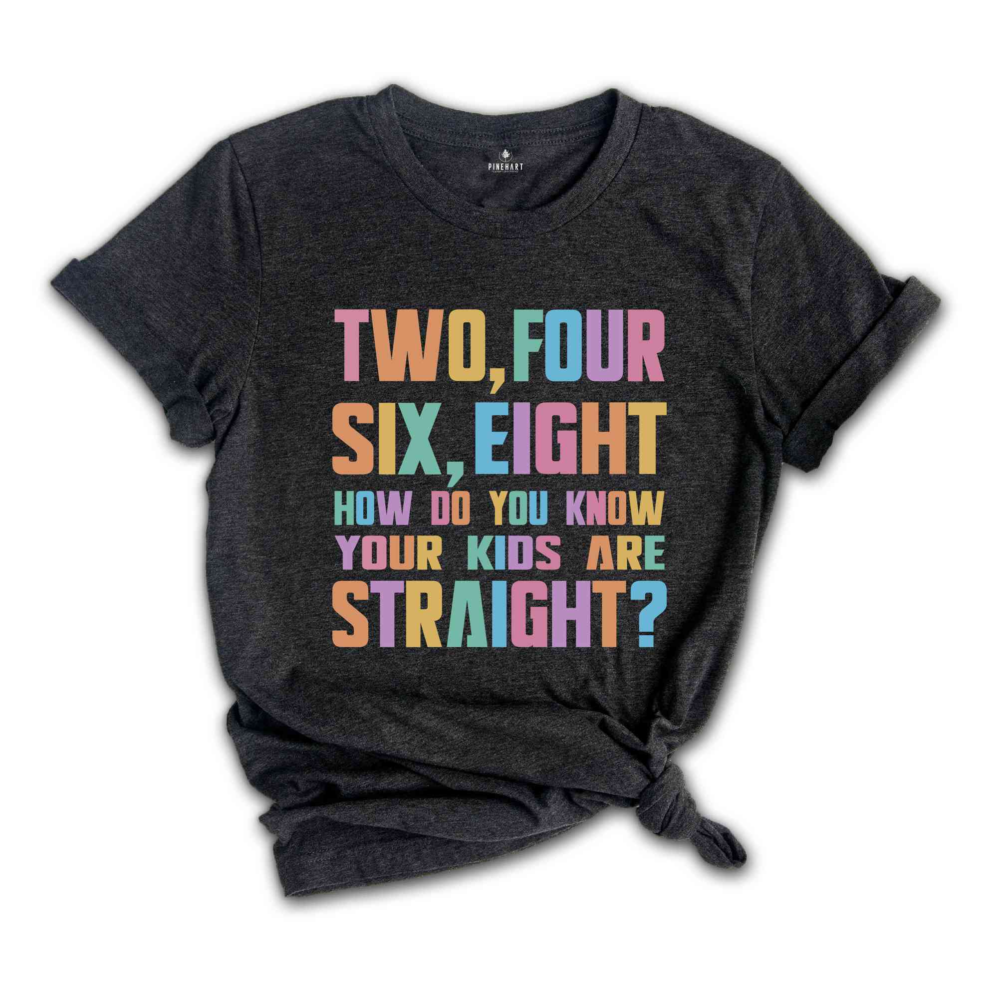 Two Four Six Eight How Do You Know Your Kids Are Straight? Shirt, Pride Shirt, LGBT Pride Shirt, Pride Rainbow Shirt, Pride Ally Shirt