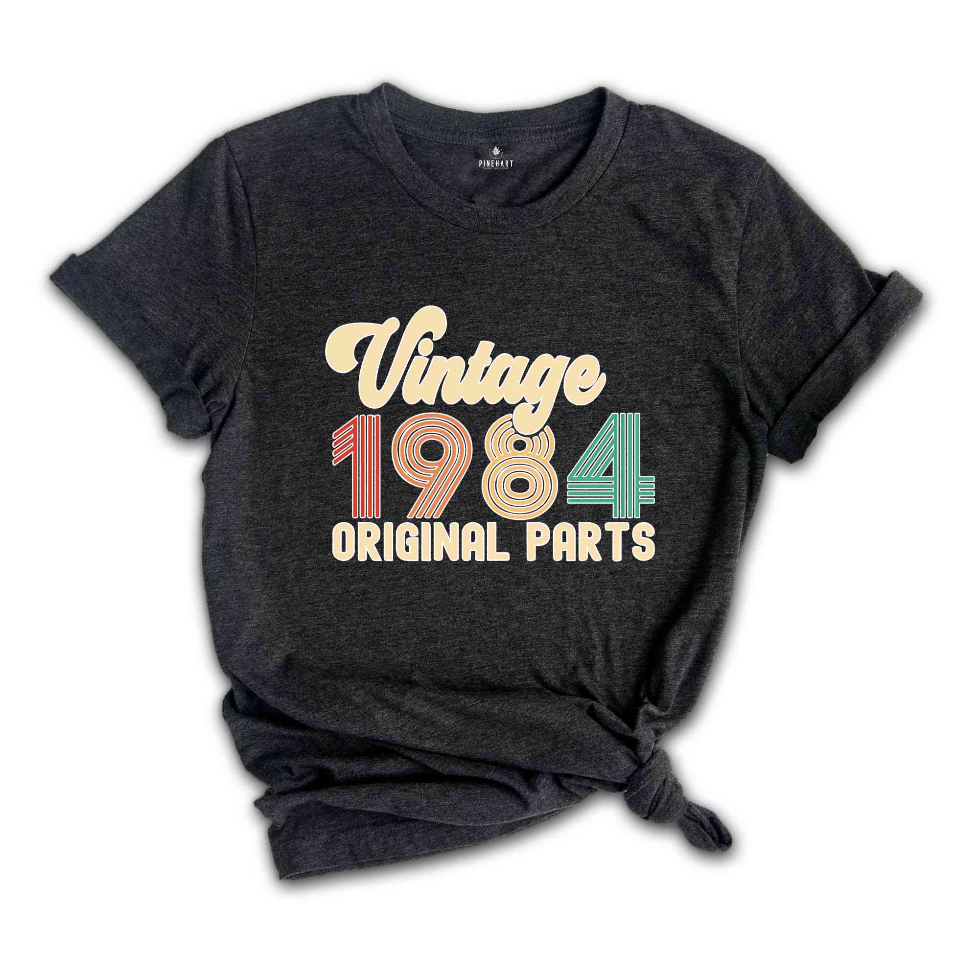 40th Birthday Shirt, Vintage 1984 Shirt, 40th Birthday Gift, 40 Years Birthday Shirt, 1984 Birthday Shirt, Retro 40th Birthday Tee