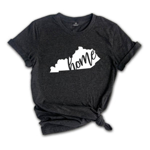 Kentucky State Shirts, Kentucky State Map Shirt, Kentucky Travel Gifts, Kentucky Apparel, Kentucky Clothing, Kentucky Home Sweatshirt