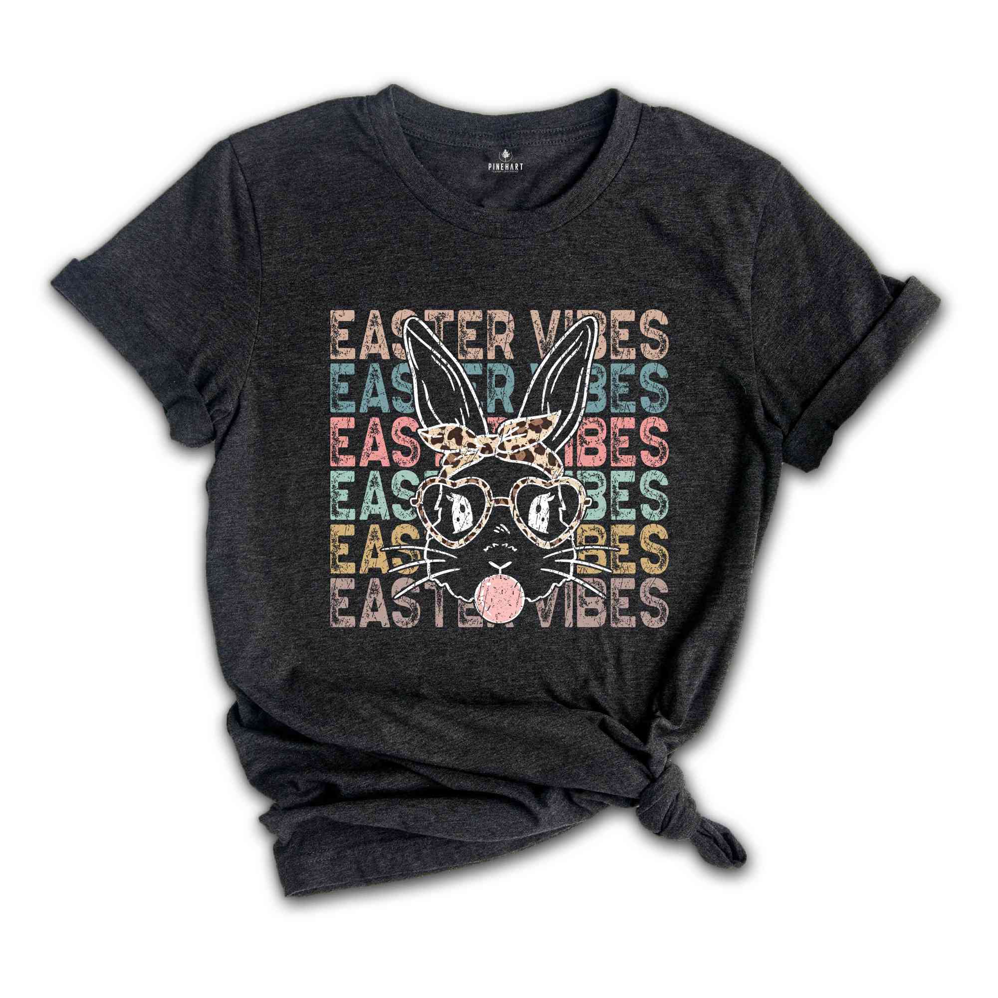 Easter Vibes Shirt, Happy Easter Day, Easter Bunny Shirt, Easter Day Gift, Rabbit Lover Shirt, Easter Peeps Shirt, Retro Easter Shirt