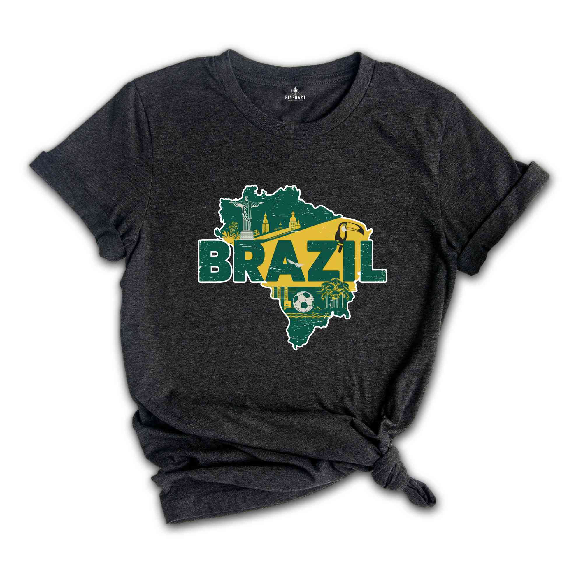 Retro Brazil Shirt, Brazil Travel Shirt, Country Travel Shirt, Shirt For Traveler, Travel Lover Gift, Travel Tee, Trip Shirt