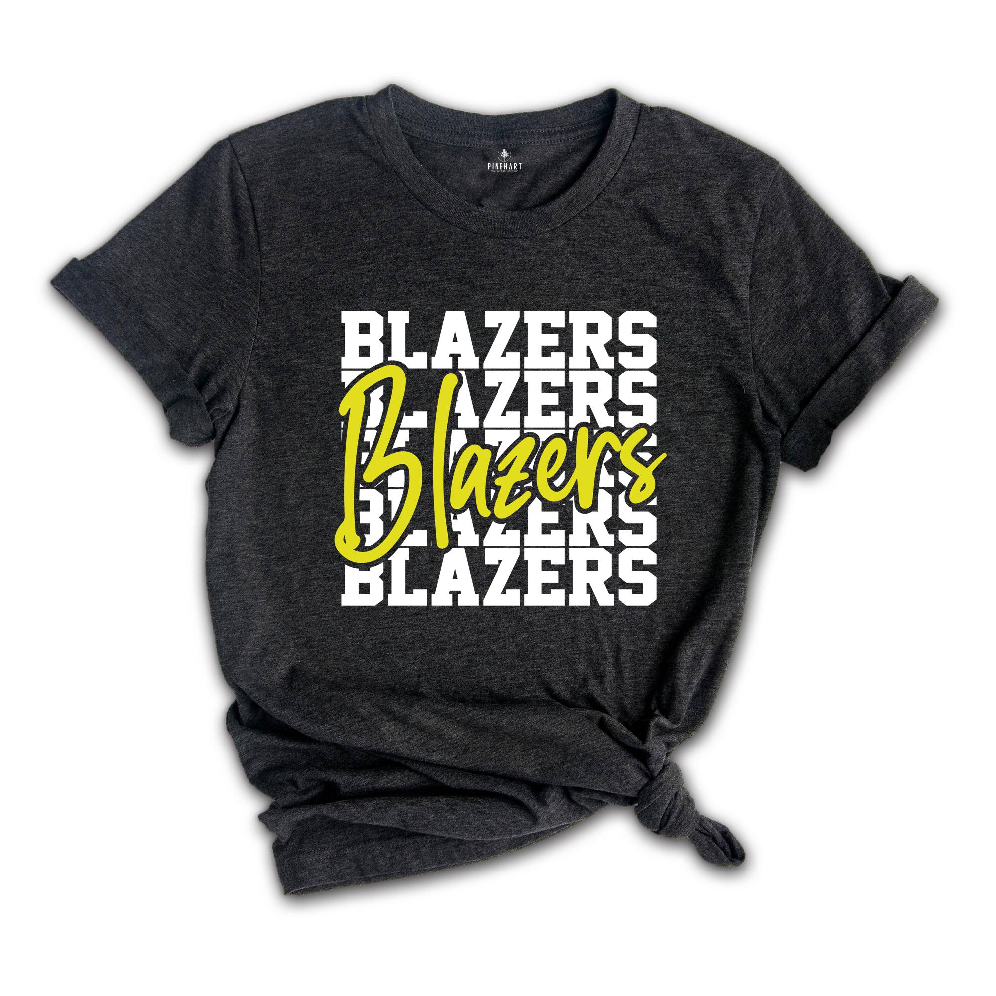 Team Mascot Shirt, Blazers Team Shirt, Blazers Football Shirt, Blazers Fan Shirt, Blazers School Shirt, Blazers School Spirit