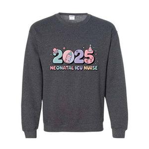 2025 Neonatal ICU Nurse Sweatshirt, Care Nurse Gifts