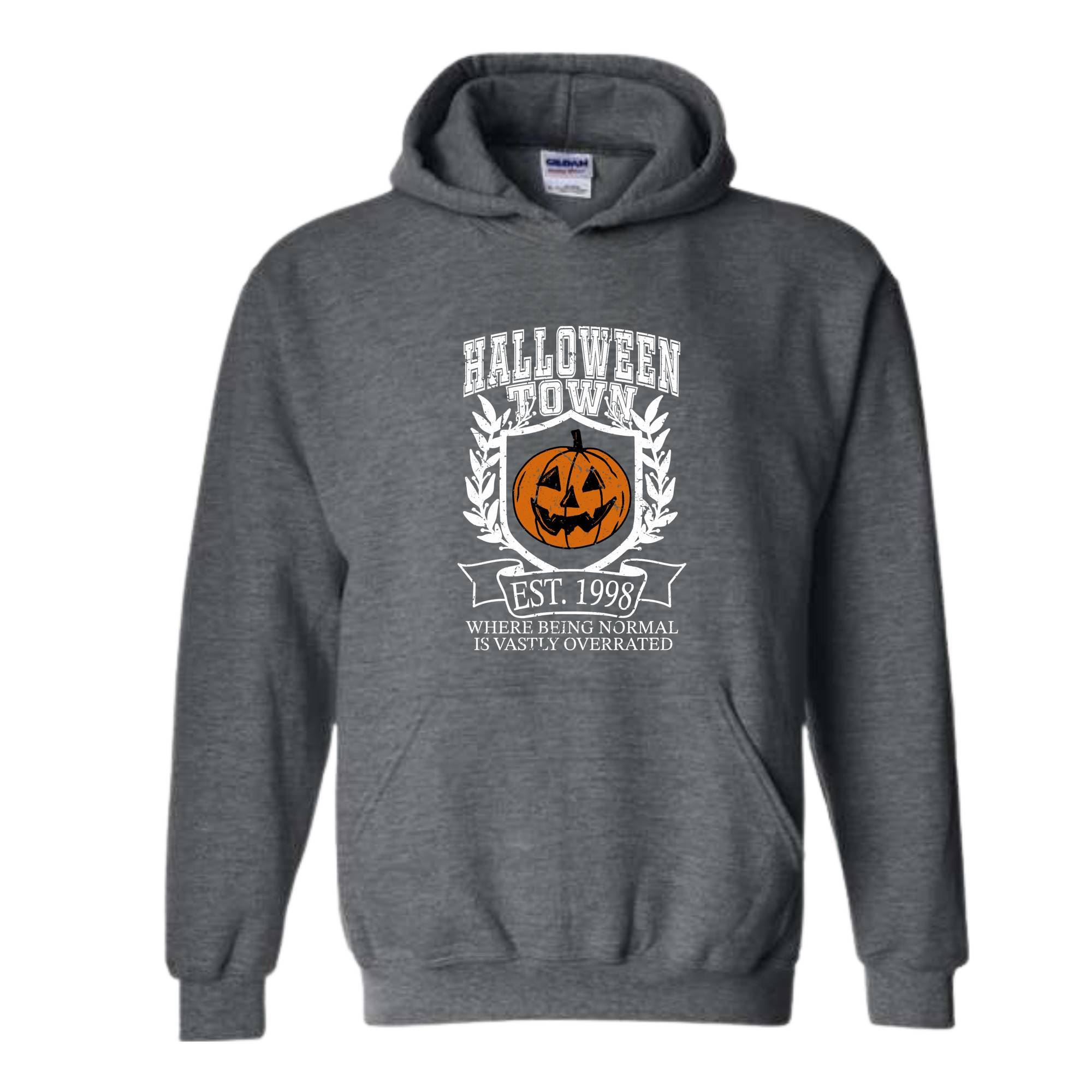 Halloween Town University Hoodie, Halloween Town EST 1998 Hoodie, Halloween Hoodie, Fall Hoodie