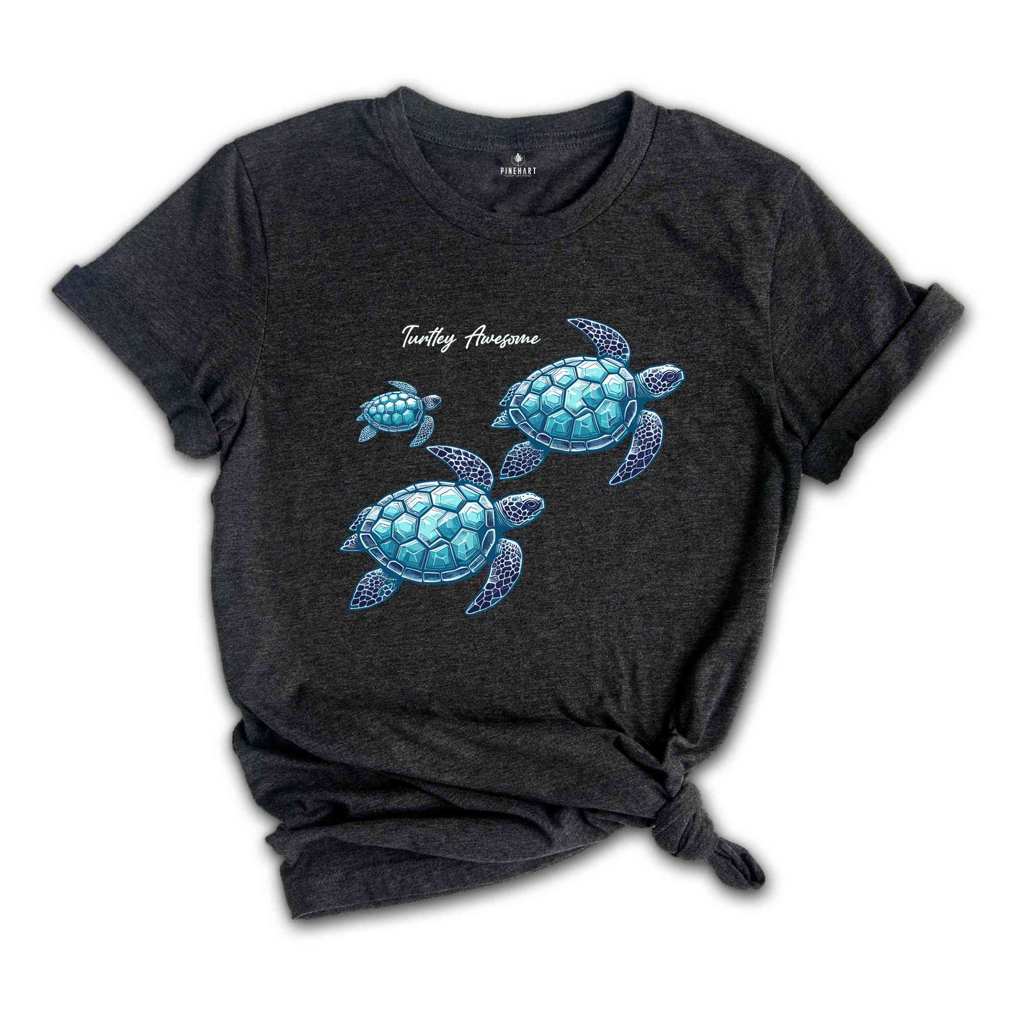 Turtley Awesome Shirt, Ocean Sun T Shirt, Beach Tshirt, Beach Bum T-shirt, Ocean Shirt , Surfing Tee, Summer Shirt