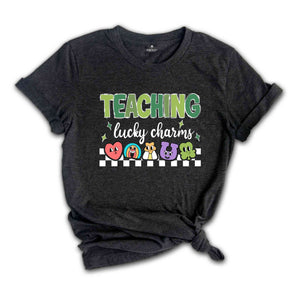 Teaching Lucky Charms Shirt, Lucky Teacher Shirt, Saint Patrick\'s Day Teacher Tee, Teachers Lucky Charms Patricks Day Gifts