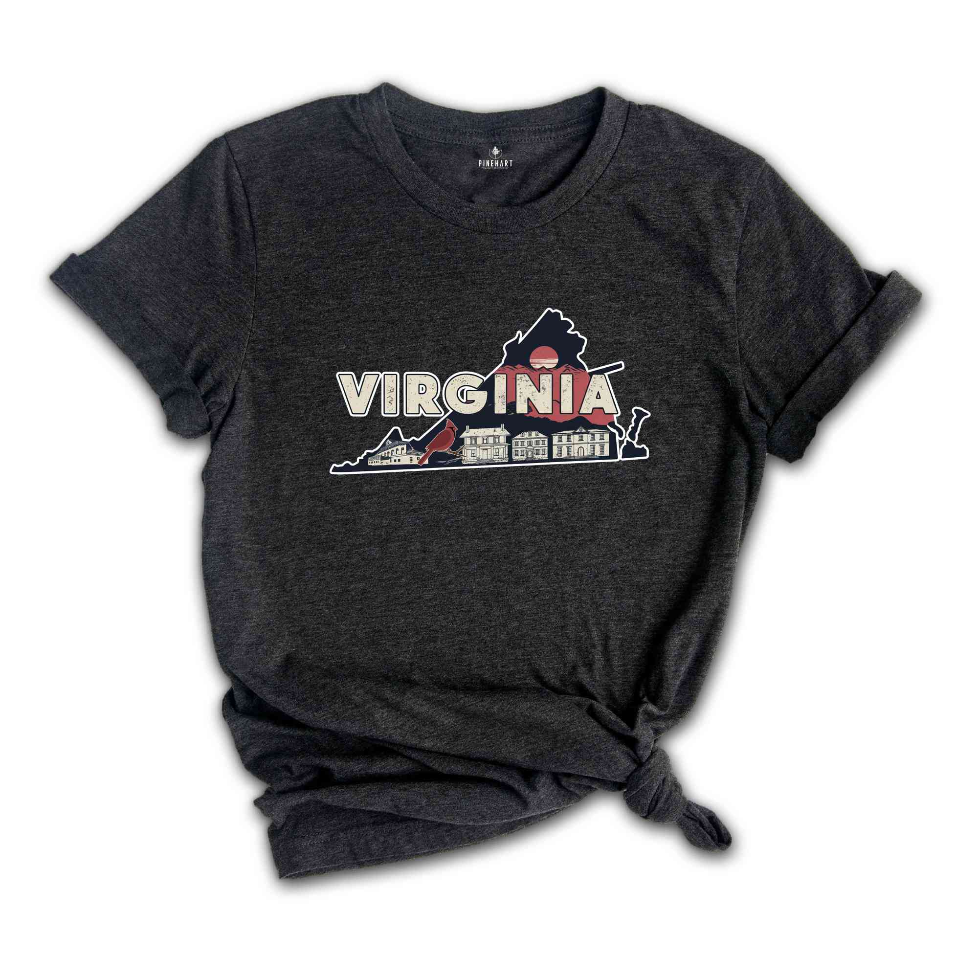 Retro State Of Virginia Shirt, State Of Virginia Shirt, State Shirt, Virginia Shirt, Virginia Lover Shirt, Family Trip Shirt, Travel Shirt