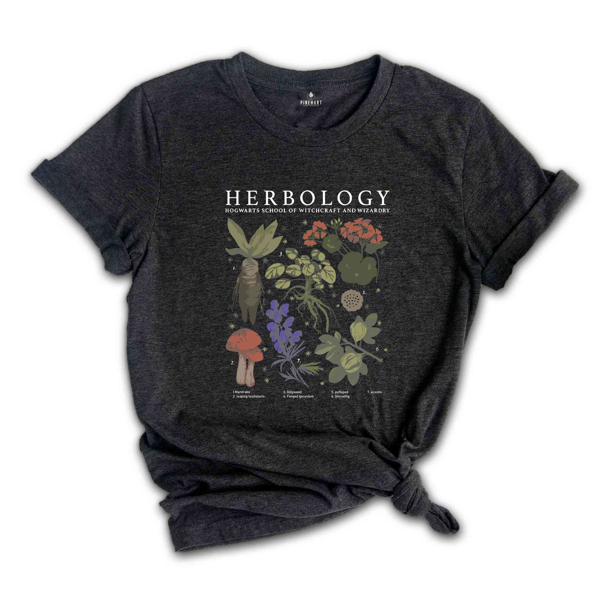 Herbology Shirt, Herbology Shirt, Gift For Plant Lover, Botanical Shirt, Plant Lover Shirt, Plant Shirt, Gardening Shirt