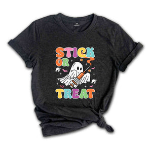 Stick Or Treat Shirt, Nurse Halloween Shirt, Nurse Ghost Shirt, Ghost Halloween Shirt, Halloween Gift, Spooky Season Shirt, Cute Nurse Gift