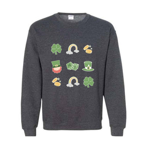 Retro St. Patrick's Day Sweatshirt, St. Patrick's Day Carnival, Saint Patrick's Sweater, Lucky Apparel