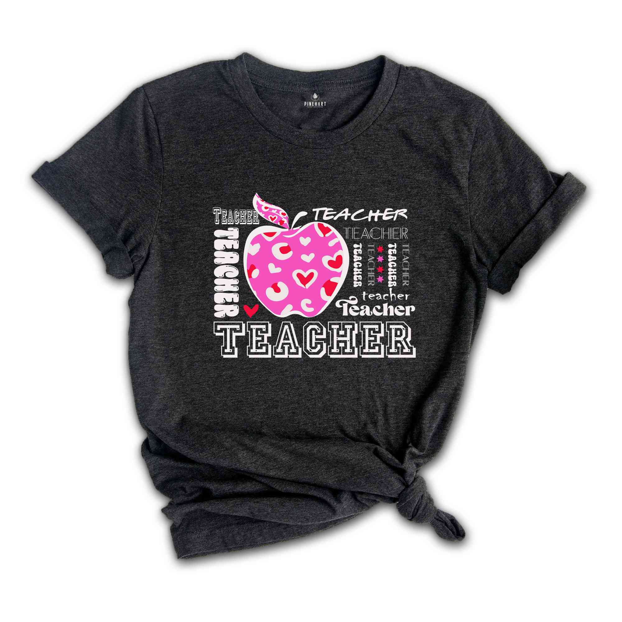 Back To School Shirt , Leopard Teacher Shirt, Teacher Appreciation Shirt, Leopard Apple Teacher Shirt, Kindergarten teacher tee