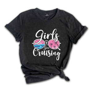 Girls Gone Cruising T-Shirt, Summer Holiday Shirt, Aesthetic Girls Weekend Shirt, Gift For Best Friend