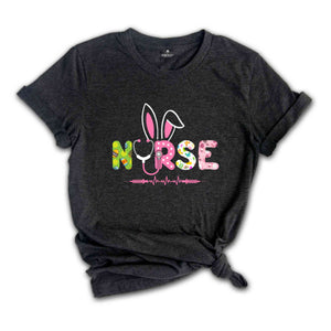 Nurse Easter Day Shirt, Easter Bunny T-Shirt, Easter Eggs T-Shirt, Nurse Easter 2024, Gift for Nurse, Happy Easter Shirt