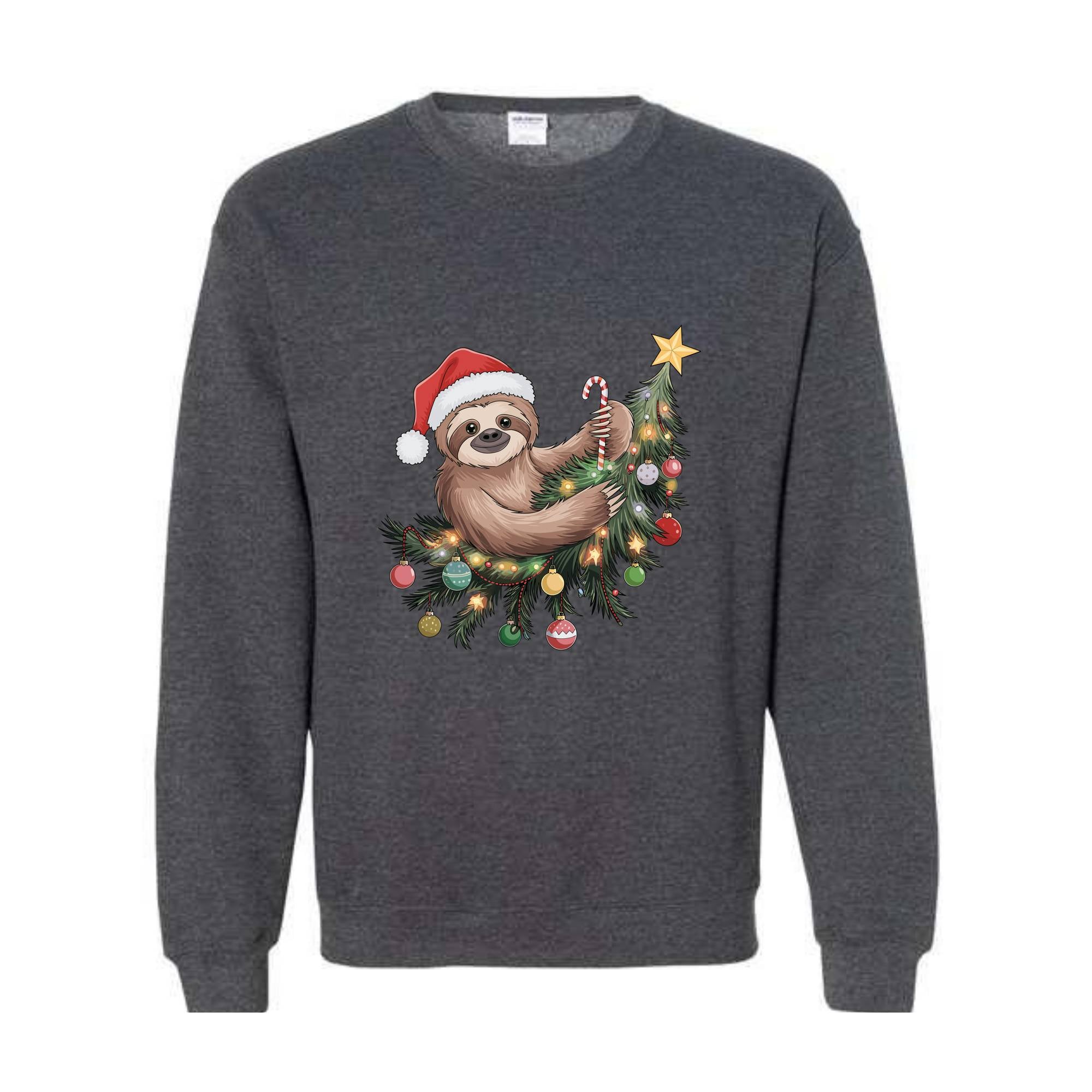 Sloth Christmas Sweatshirt, Slothmas Hoodie, Funny Sloth Sweater, Sloth Lover Gift, Cute Sloth Hoodie, Holiday Hoodie, Merry Hoodie