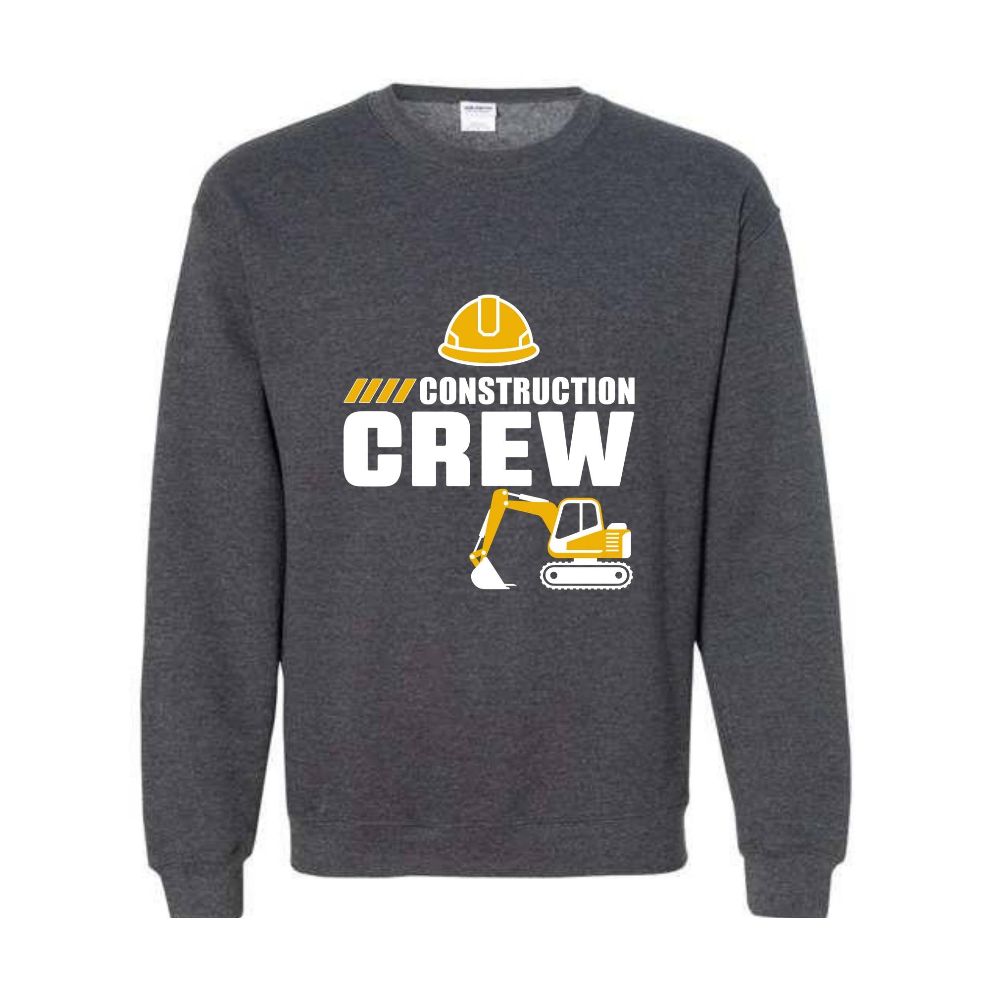 Construction Crew Matching Sweatshirts, Birthday Construction , Excavator Birthday, Bday Boy , Truck Birthday