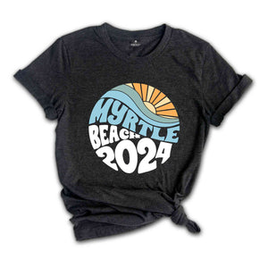 Myrtle Beach Shirt, Family Vacation 2024 Tee, Vacay Mode T-Shirt, Matching Beach Trip Gift Shirt, Summer Vibes T-Shirt