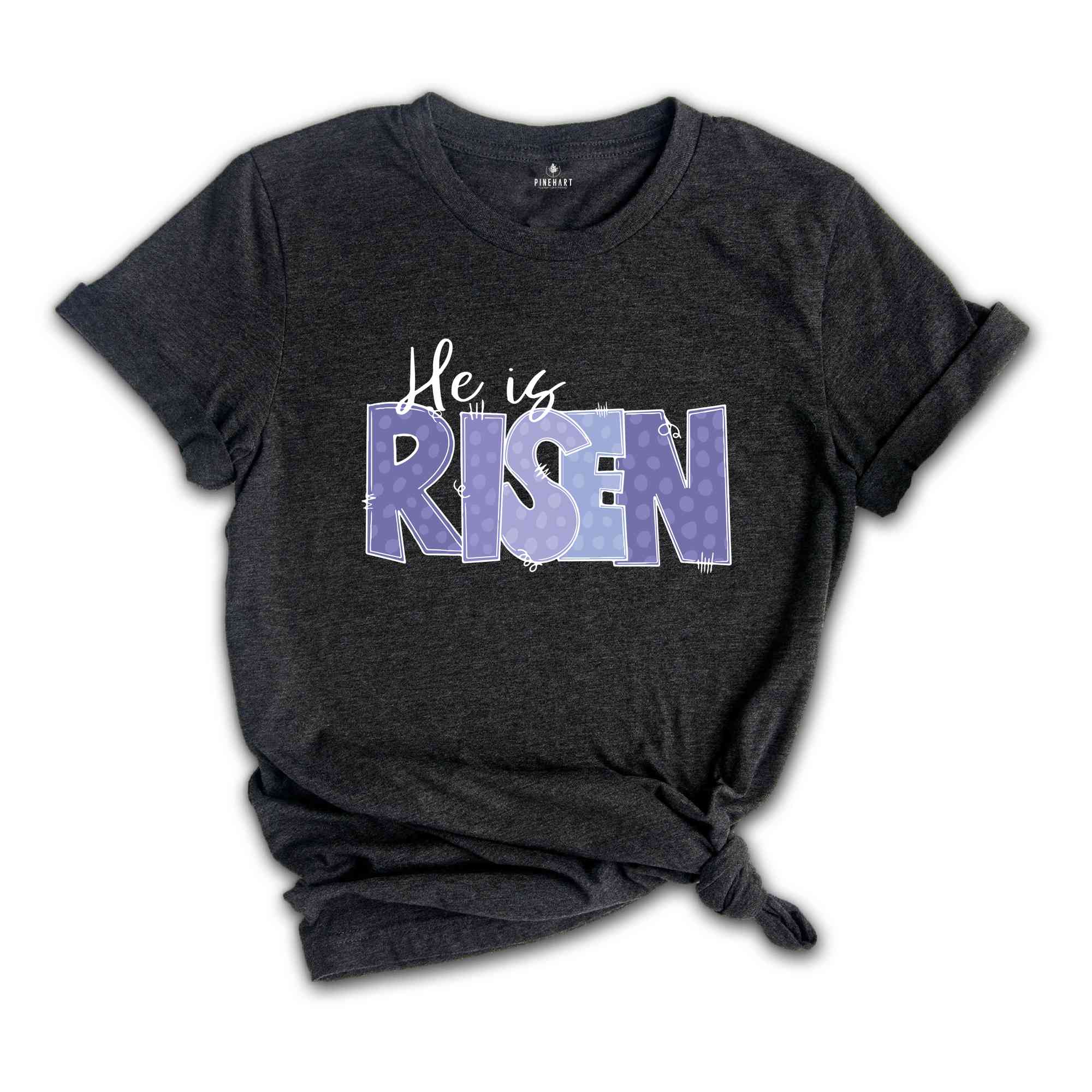 He Is Risen T-Shirt, Mattew 28 6 He Is Not Here He Has Risen, Bible Verse Shirt, Easter T-Shirt, Christian Shirt