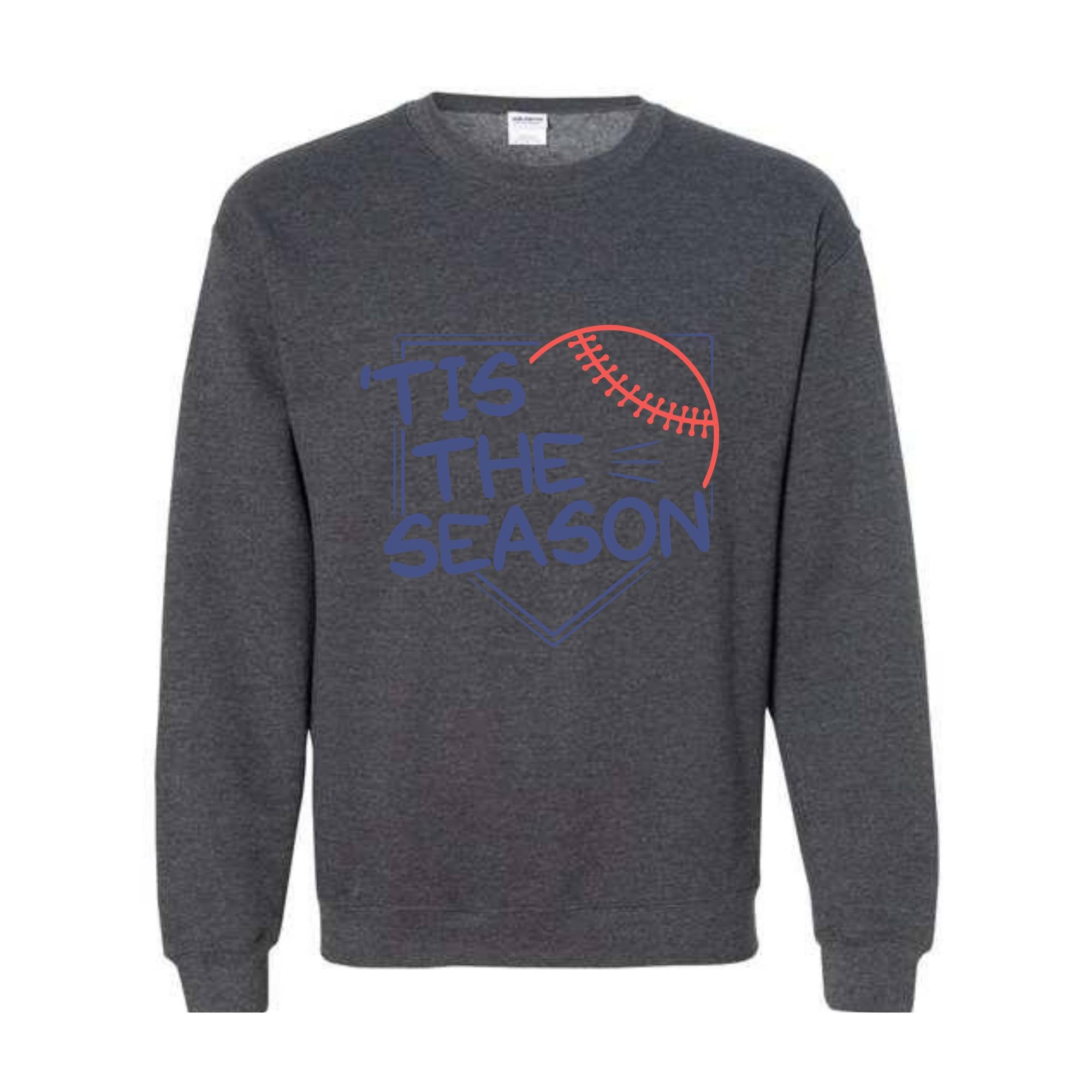 Tis The Season Baseball Sweahirt, Women's Aesthetic Baseball Sweatshirt, Baseball Player Gifts, Baseball Mom Sweatshirt, Baseball Team Tshir