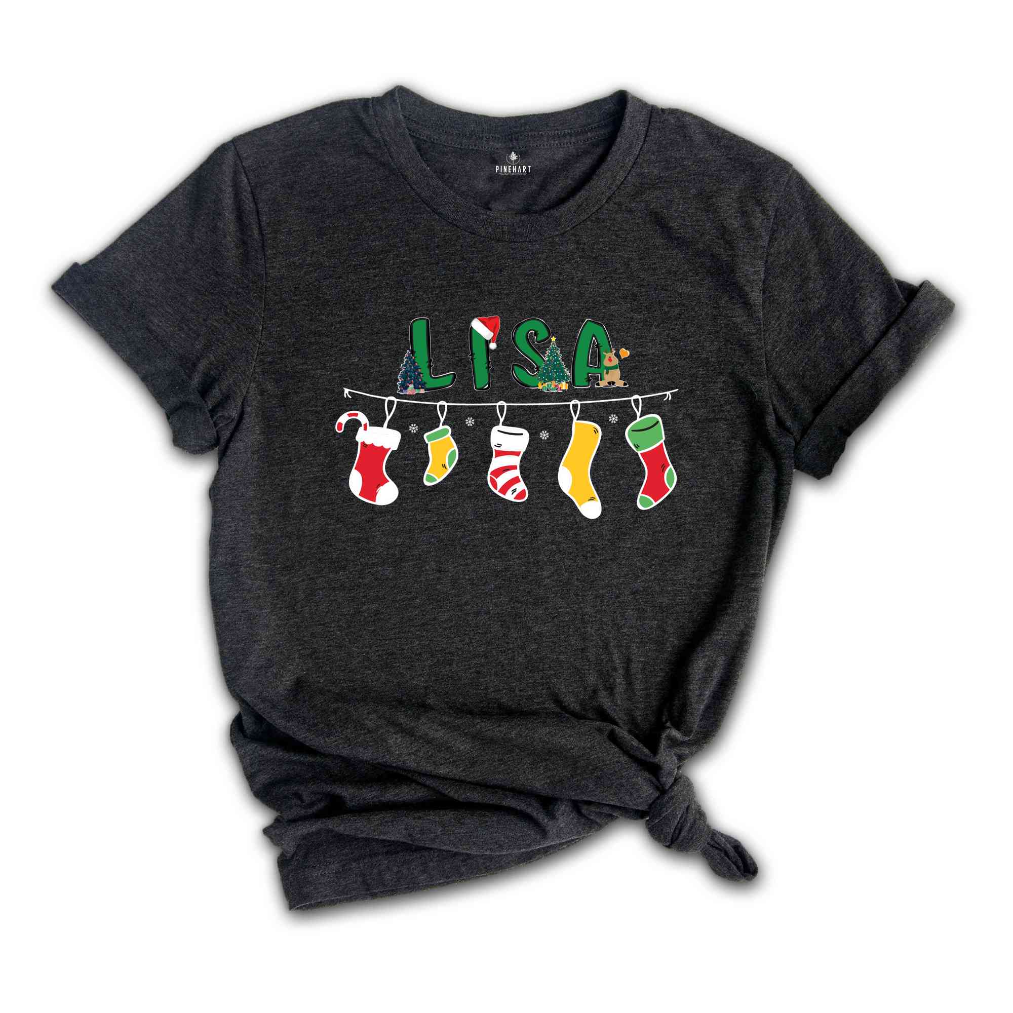 Custom Name Christmas Shirt, Personalized Family Christmas Shirt, Custom Matching T-Shirt, Christmas Squad Shirt