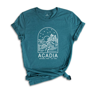 Acadia National Park, National Parks Shirt, Camping Shirt, Travel Shirt, Hiking Shirt, Nature Shirt, Acadia Camping Shirt, Acadia Park Shirt