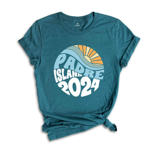 Padre Island 2024 Shirt, Summer T-Shirt, Beach Vacation Shirt, Summer Trip 2024 Shirt, Gift For Holiday, Family Vacation Shirt