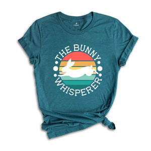 The Bunny Whisperer shirt, Easter Day Shirt, Gift For Easter Day, Easter Day Gift, Easter Bunny Shirt, Vintage Easter Tee