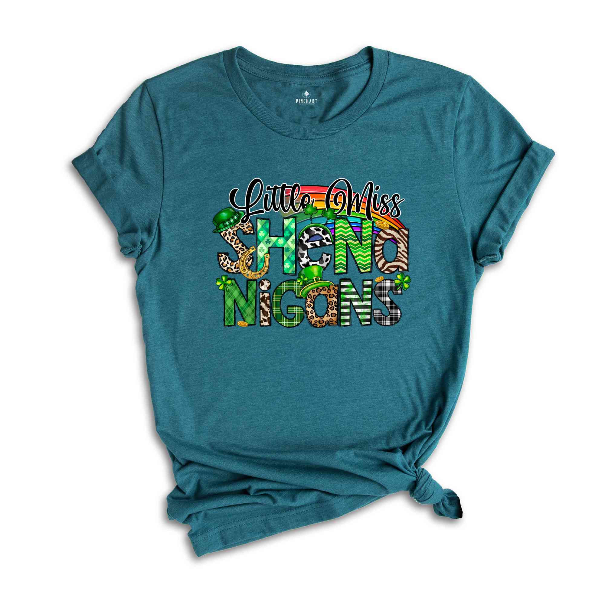 Little Miss Shenanigans Shirt, Saint Patrick's Shirt, St. Patrick's Day T-Shirt, Shenanigans T-Shirt, Feeling Lucky Shirt