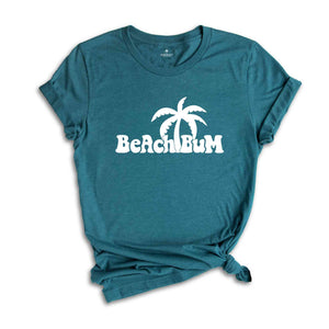 Beach Bum Shirt, Retro Beach Summer T-Shirt, Vacay Beach Shirts for Women, Summer Vacation Shirts, Summer Gift