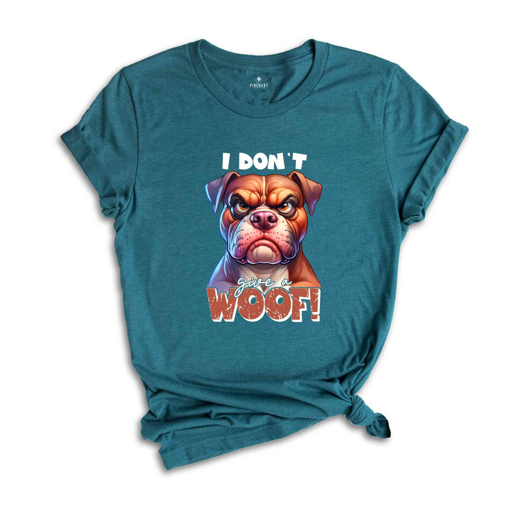 I Don't Give A Woof Shirt,Dog Shirt, Sarcastic Shirt, Humorous Shirt, Funny Dog Shirt, Animal Lover Shirt, Meme Shirt, Dog Mom Shirt