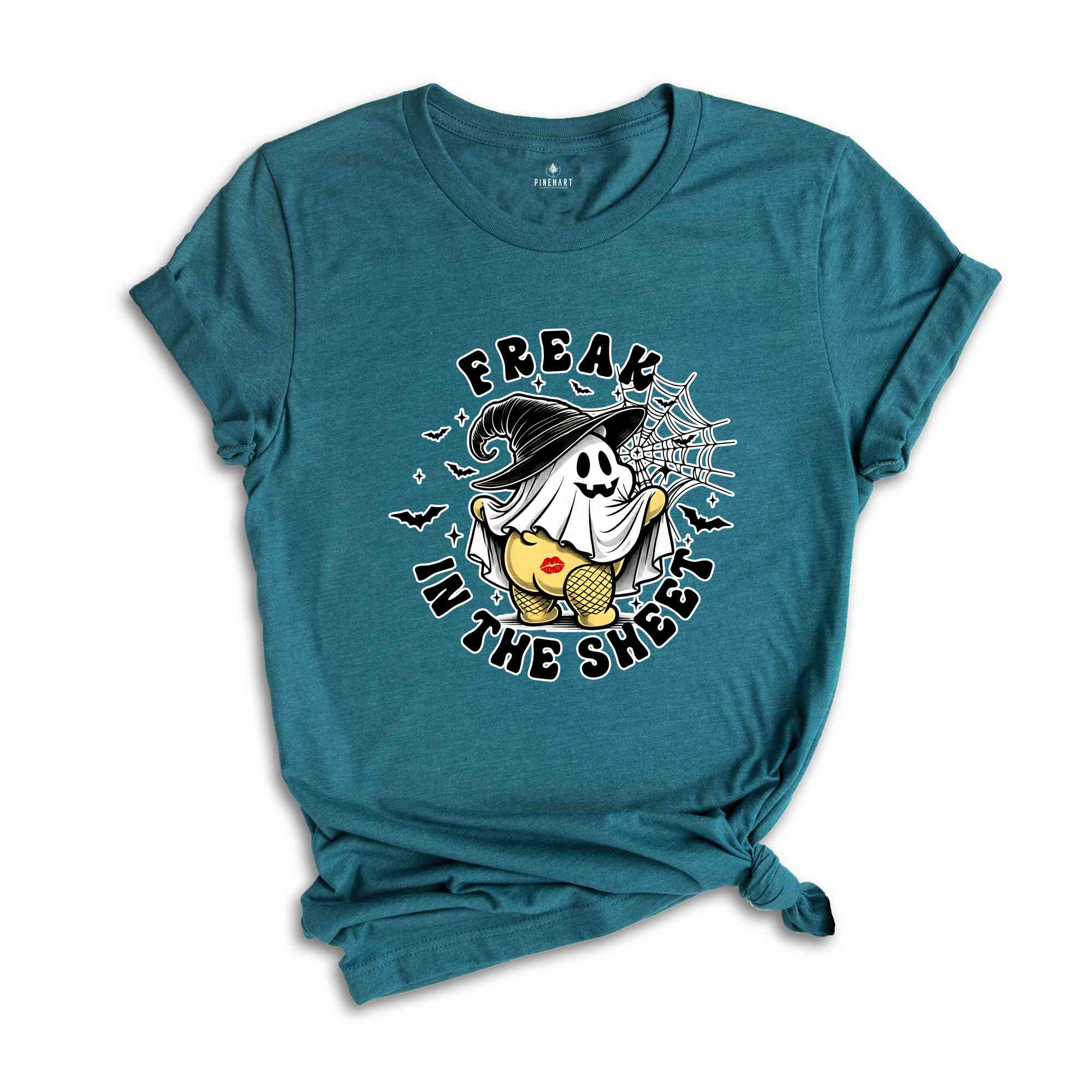 Freak In The Sheet Shirt, Halloween Ghost Shirt, Funny Ghost Shirt, Halloween Gift, Witch Shirt, Spooky Season Shirt, Halloween Shirt