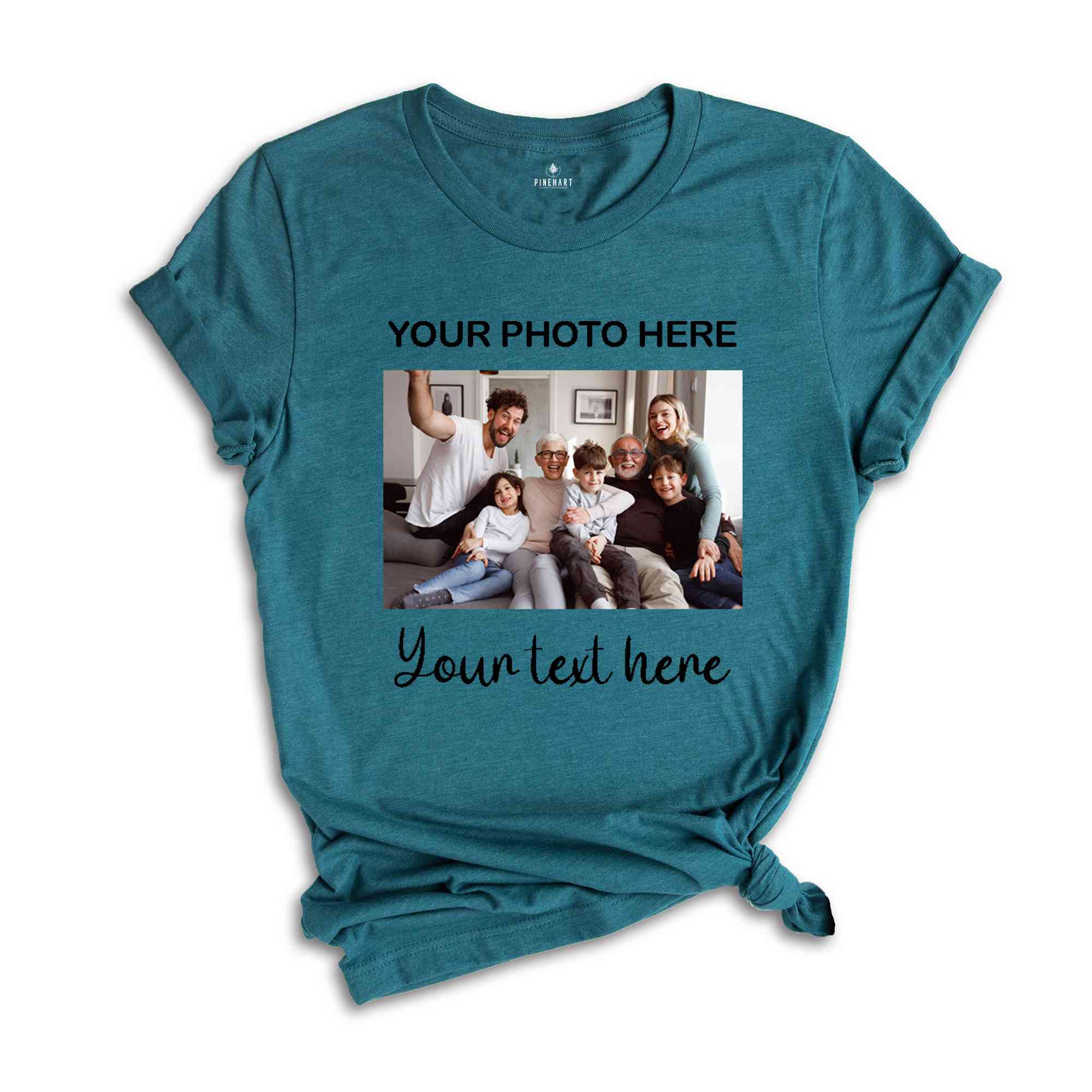 Custom Photo Shirt, Personalized Custom Text, Custom Text Shirt, Personalized Photo Shirt, Birthday photo Shirt, Custom Picture Shirt