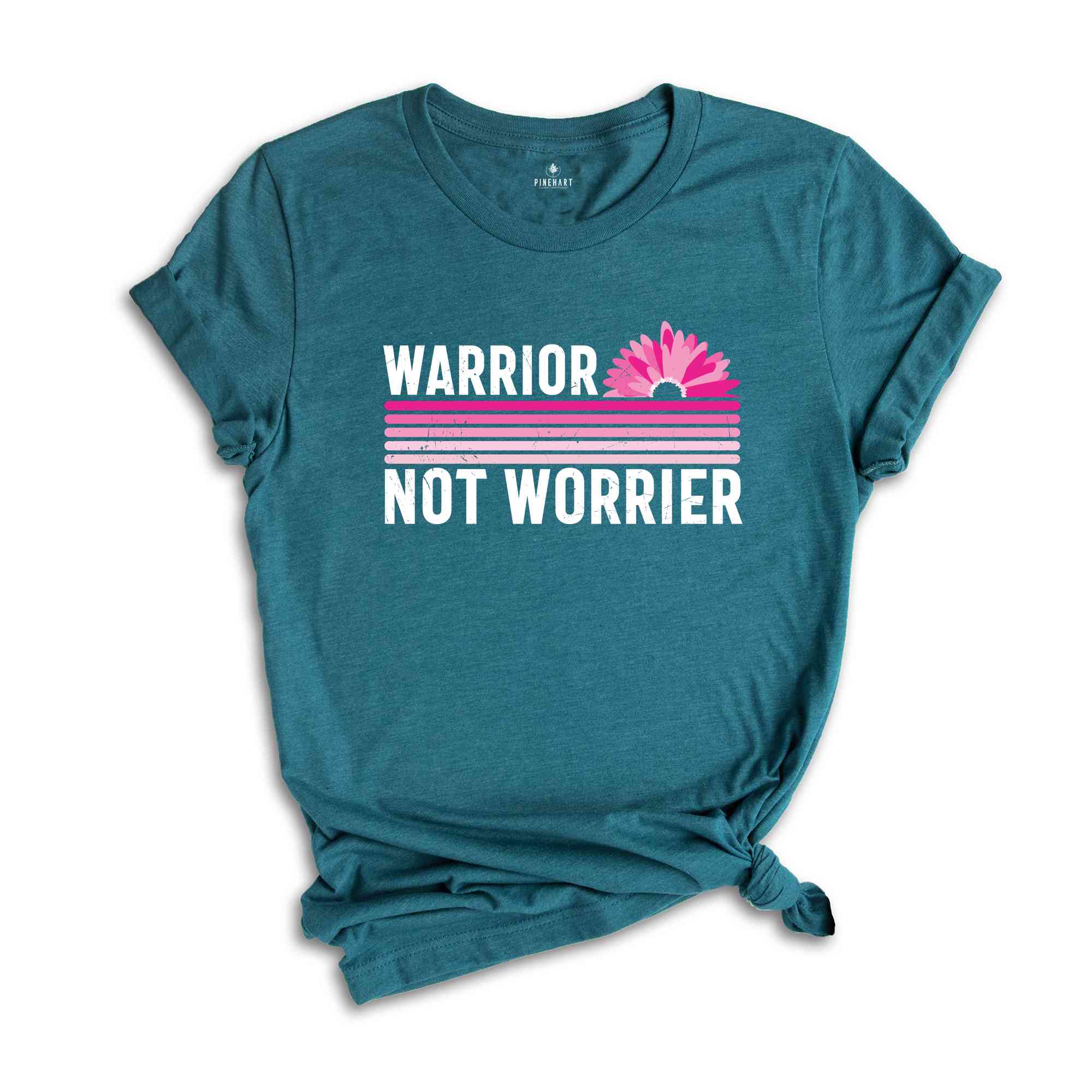 Warrior Not Worrier Shirt, Cancer Survivor Shirt, Pink Ribbon Shirt, Breast Cancer Awareness, Cancer Warrior, Cancer Fighter Shirt