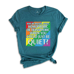 Rainbow Pride Shirt, Queer Shirt, Pride Ally Shirt, Love Is Love, Equality Shirt, Gay Pride Shirt, Lesbian Pride Shirt, Pride Outfit