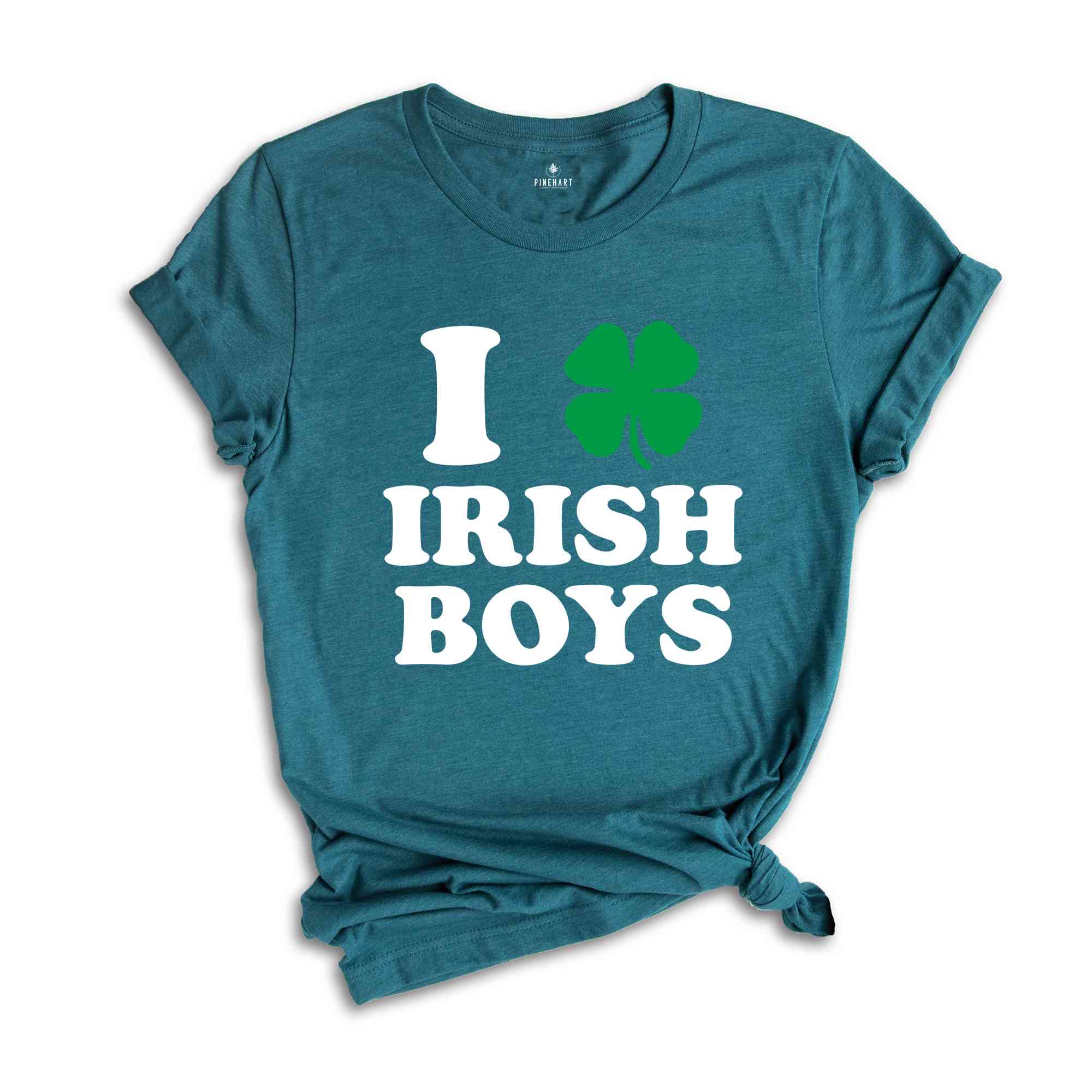 I Love Irish Boys T-Shirt, St Patricks T-shirt, St Patrick's Day Gift, Shamrock Shirt, Lucky, Lucky Shirt, Irish T-shirt