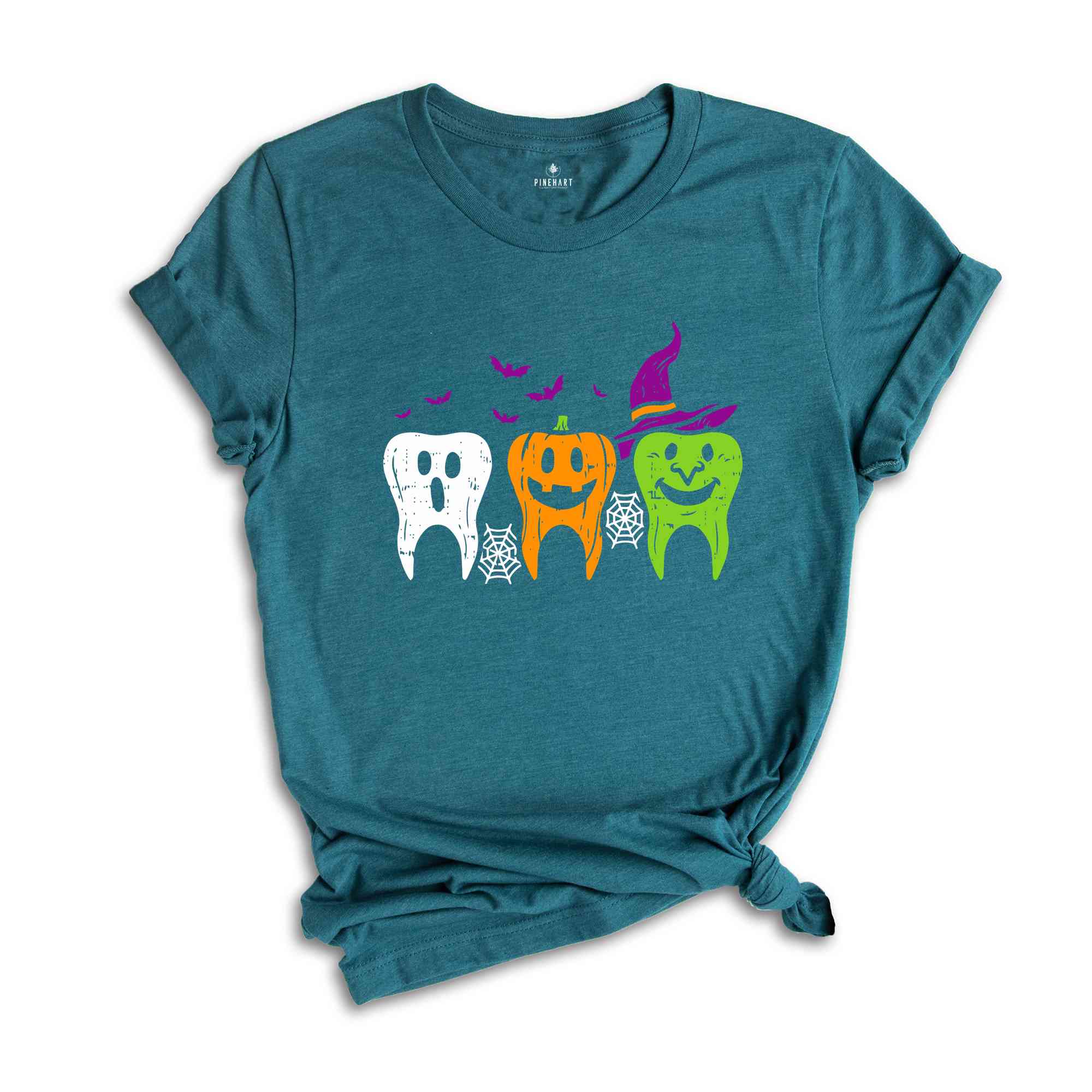 Dentist Halloween Shirt, Halloween Costume, Witch Tooth Shirt, Ghost Teeth Shirt, Pumpkin Ghost Shirt, Spooky Dental Shirt