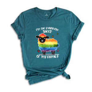 I'm The Rainbow Sheep Of The Family Shirt, LGBTQ Shirt, LGBT Pride Shirt, Pride Month Shirt, Equal Rights Shirt, Love Is Love Shirt