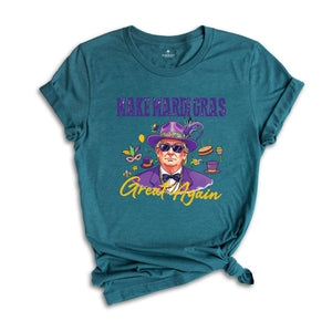 Keep Mardi Gras Great Shirt, Funny Trump Mardi Gras Shirt, Carnival Tshirt, Mardi Gras Party Tee, New Orleans Party Shirt