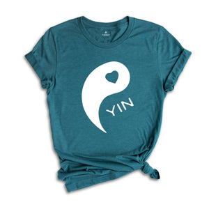 Yin Yang Shirt, Valentine's Day Gift, Valentines Outfit, Couple Matching Shirt, Wife and Husband Team Shirt, Engagement Shirt, Honeymoon Tee