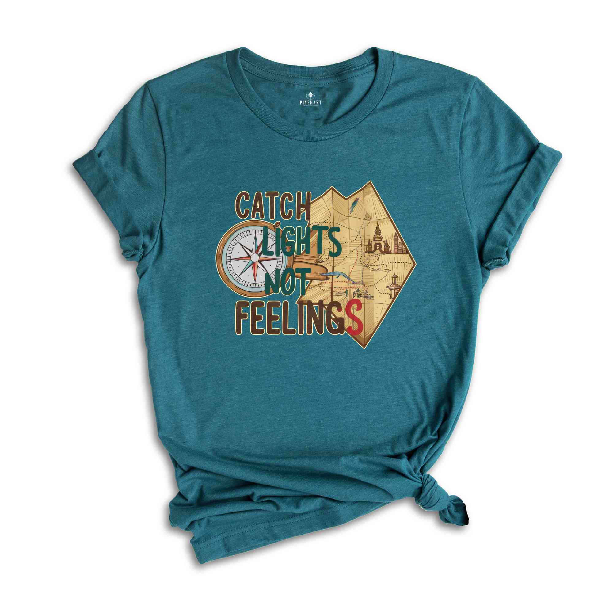 Catch Lights Not Feelings Shirt, Summer Tshirt, Sassy Shirt, Travel Lover Shirt, Trip Shirt, Holiday Shirt, Sarcastic Summer Shirts